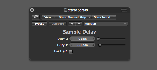 sampleDelay