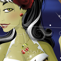 Create A Rockabilly Zombie Girl with Illustrator CS5 – Tuts+ Premium Tutorial