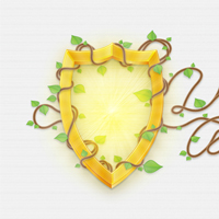 Create a Golden Shield Illustration with Ivy Text Effect – Tuts+ Premium Tutorial