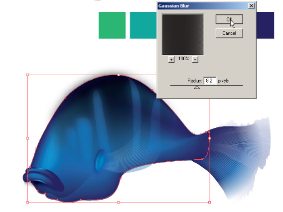 Create an Artistic Vector Fish with Layered Effects